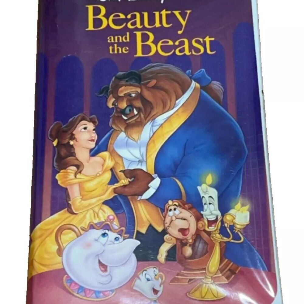 RARE Walt Disney Classic Beauty And The Beast Black Diamond Edition NO FLAWS